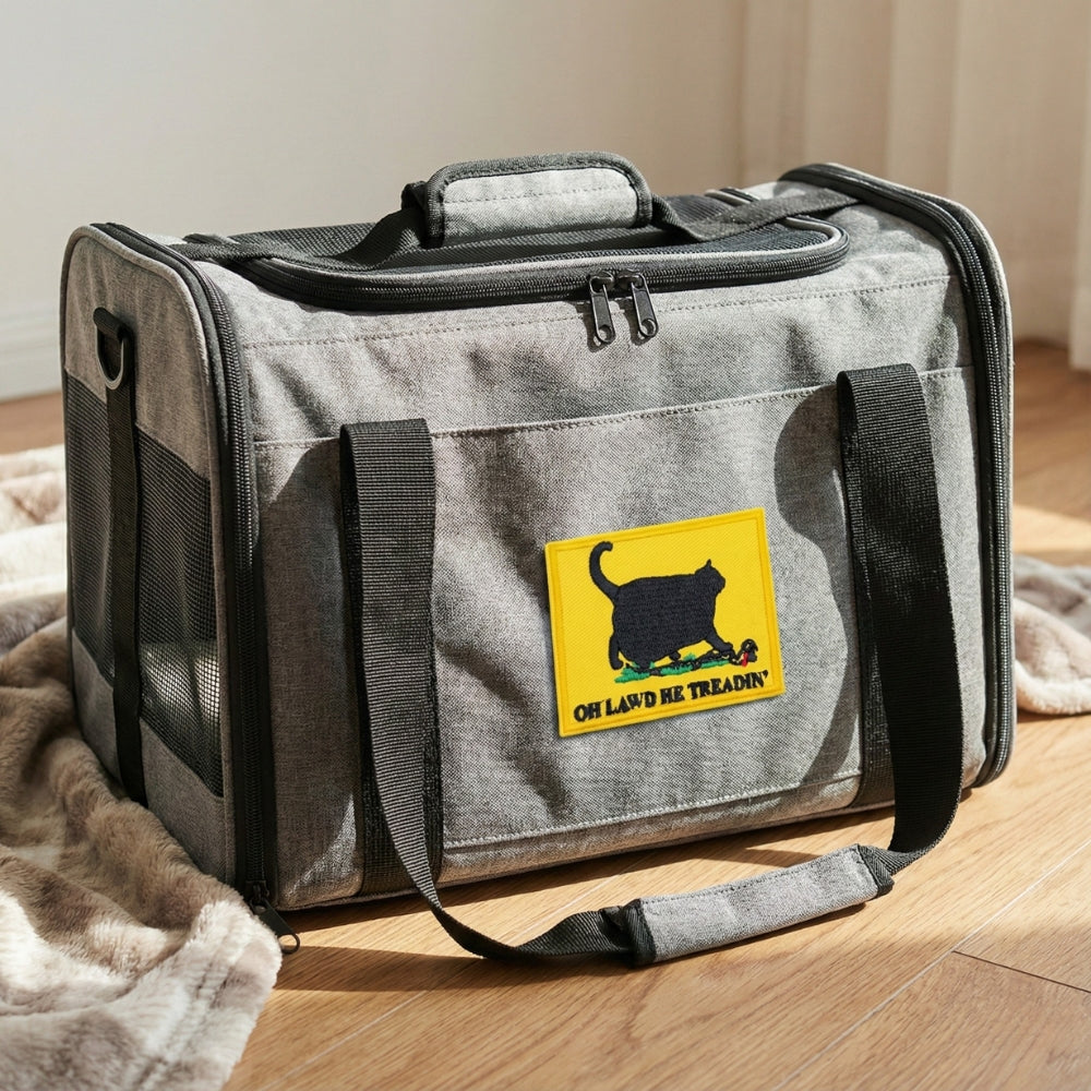 Oh Lawd He Treadin' | Embroidered Patch