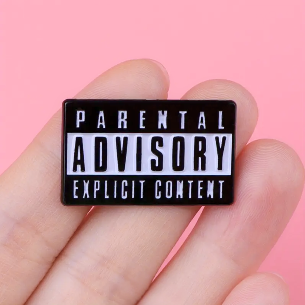 Parental Advisory (Explicit Content) | Collectible Pin