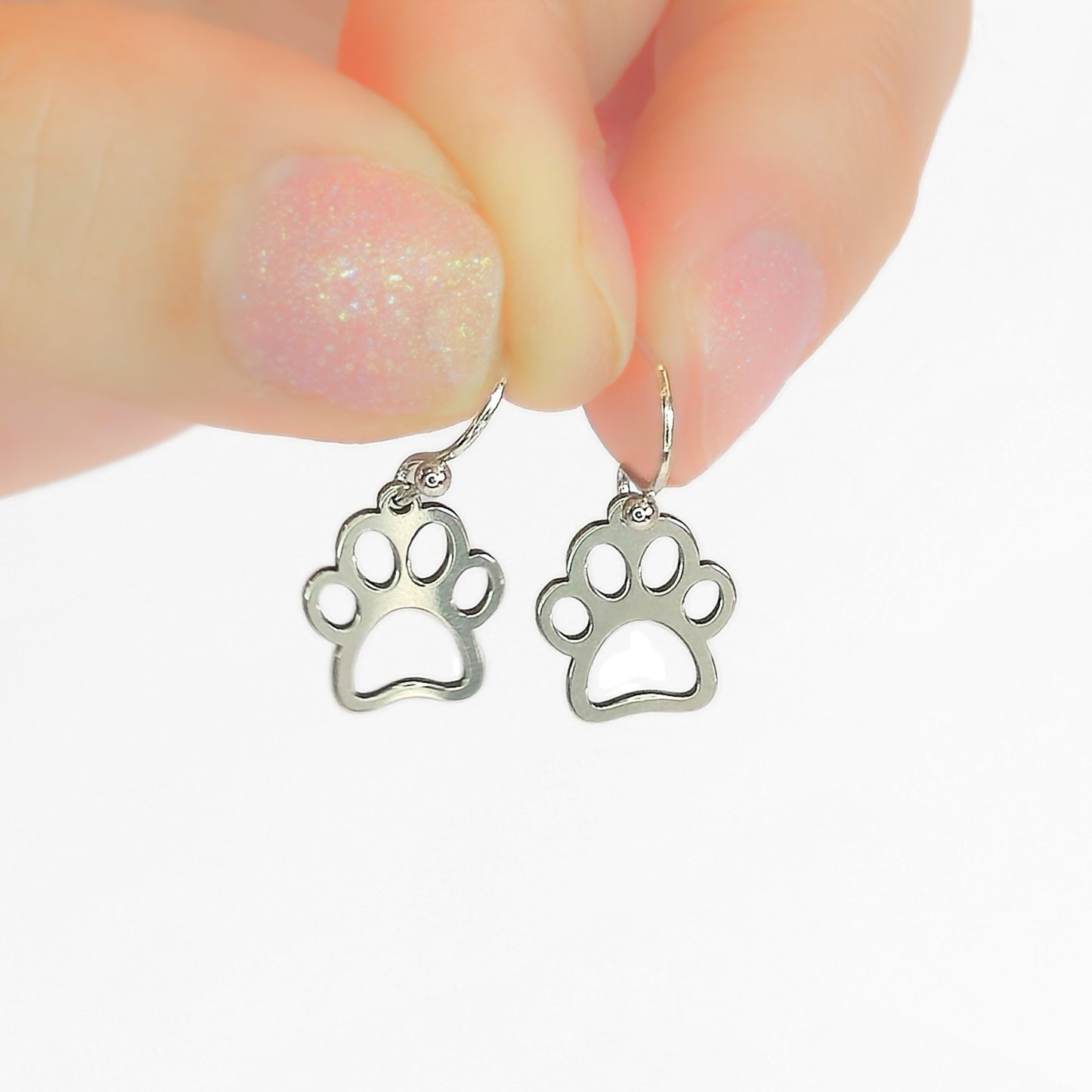 Paw Print Cut-Out Earrings