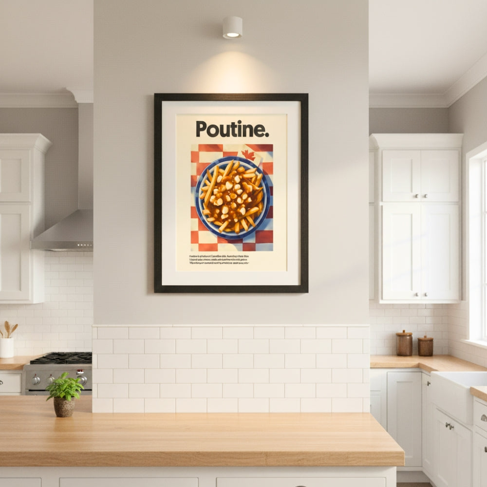 Poutine (A Canadian Heritage) | Canvas Art Print