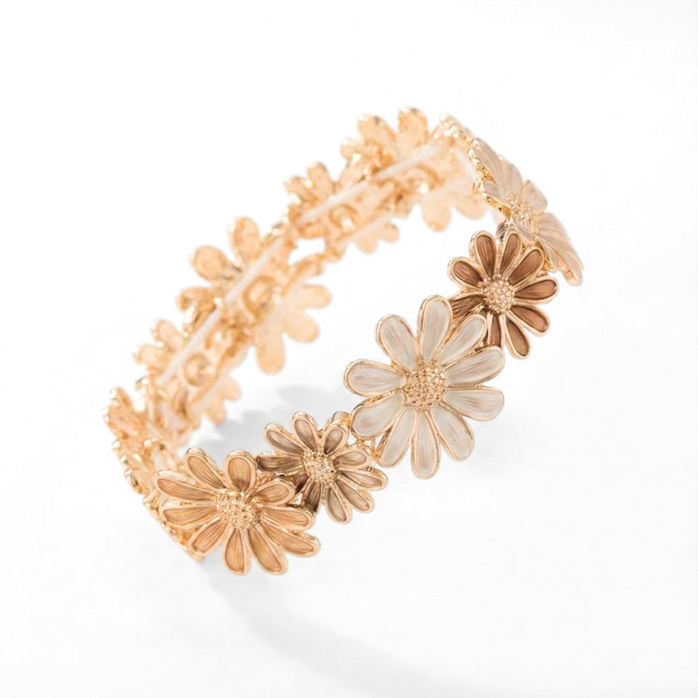 Prairie Daisy Golden Bloom | Bracelet