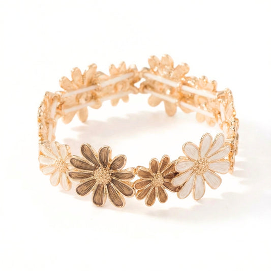 Prairie Daisy Golden Bloom | Bracelet