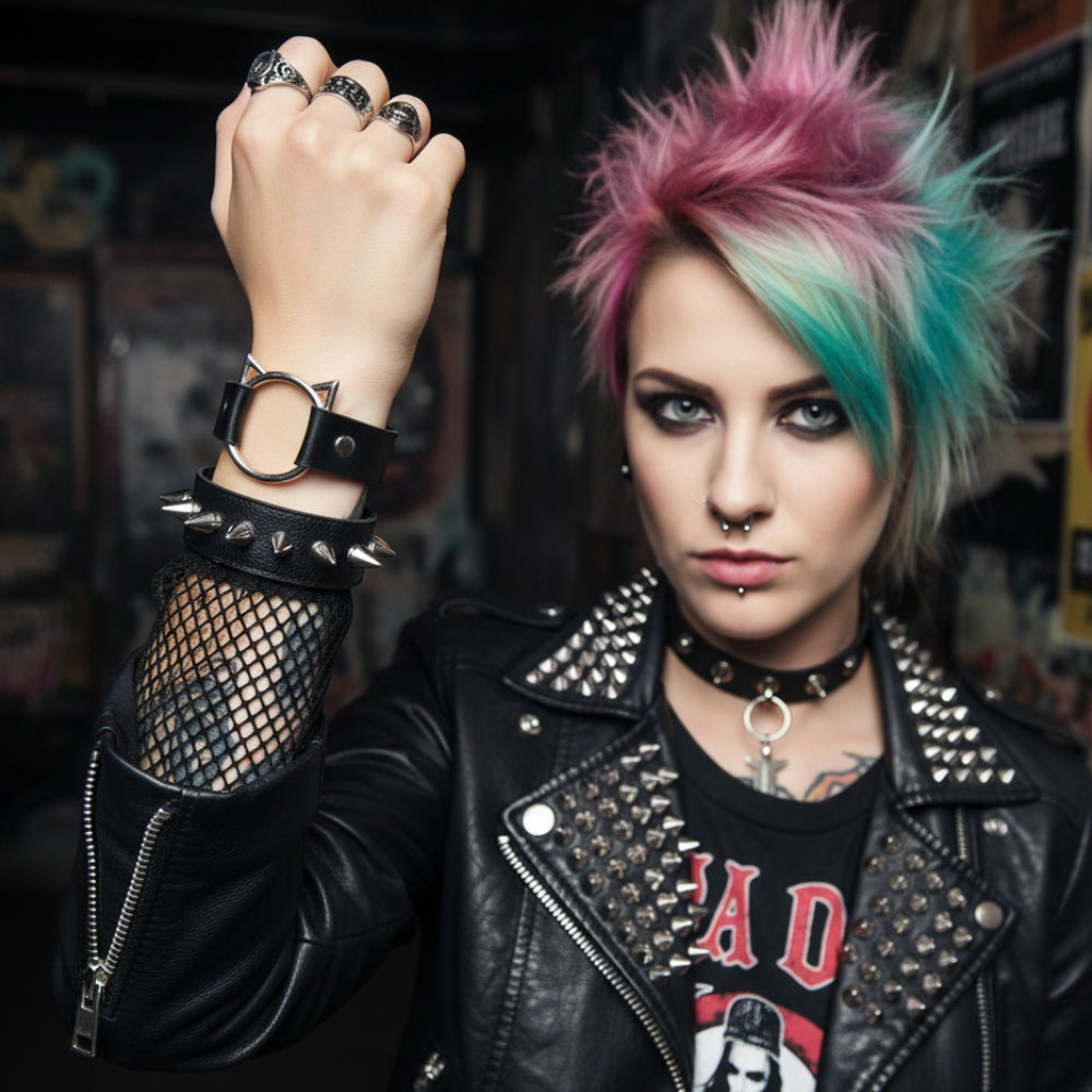Punk Rock Cat Cuff | Bracelet
