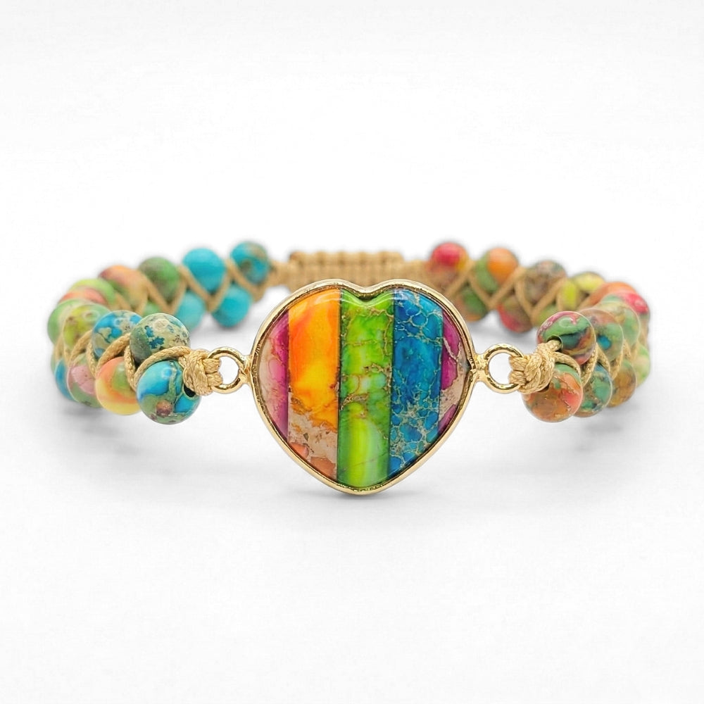 Rainbow Chakra Stone | Bracelet