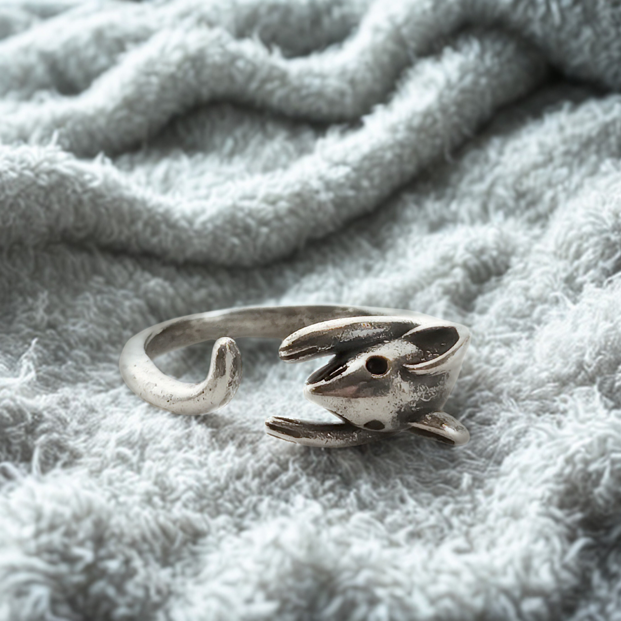 Rat Ring | Size 7 (Adjustable)