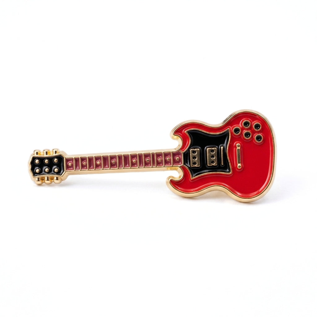 Electric Guitar (Red) | Collectible Pin