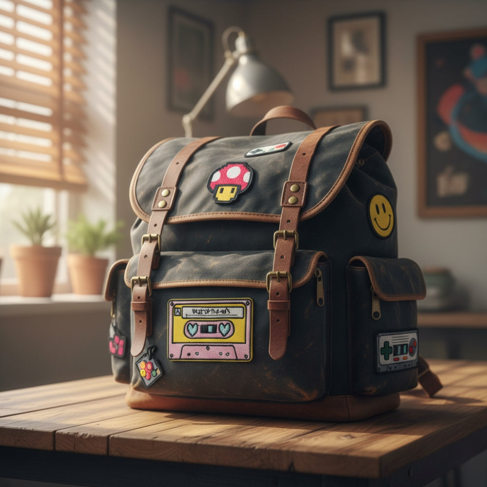 Retro Cassette Tape 'Best of the 90s' | Embroidered Patch