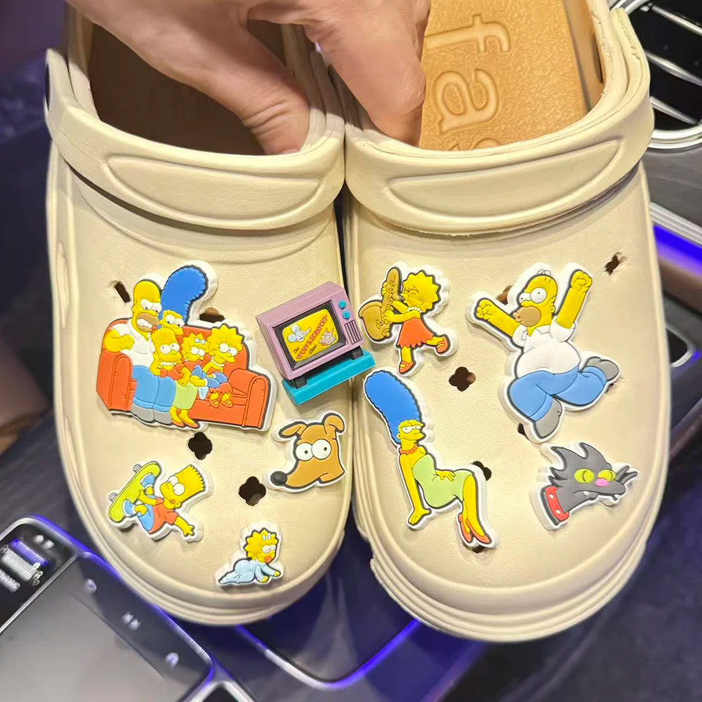 Simpsons Clog Charms (Set of 9)