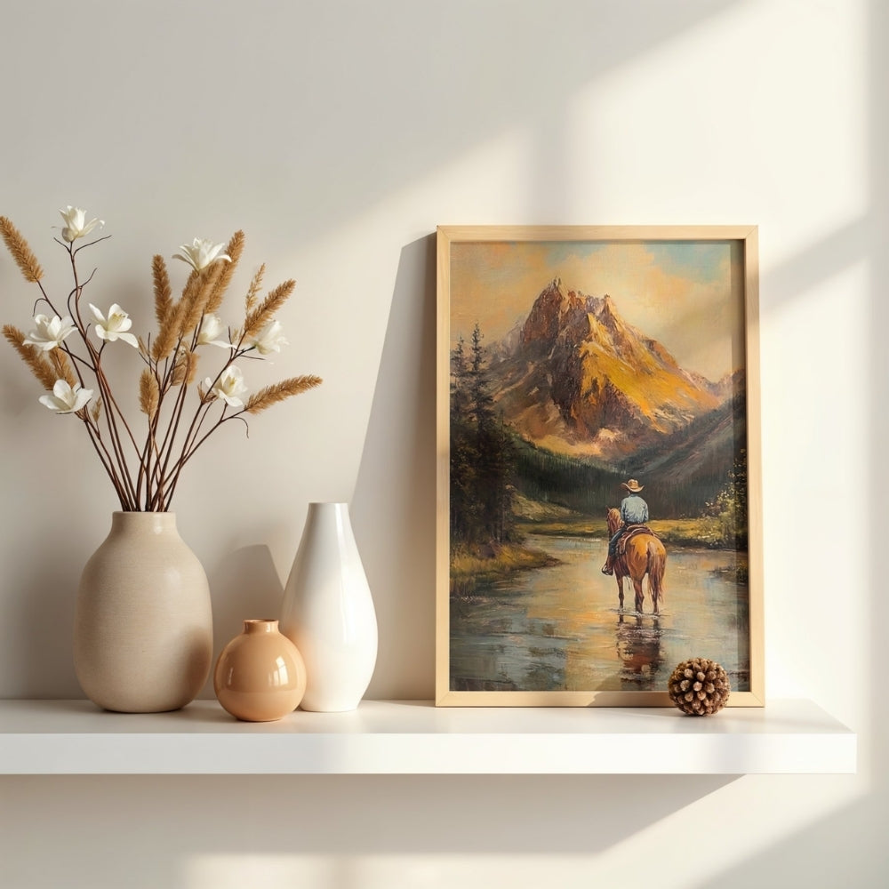 Solitude of the Rockies | Canvas Art Print