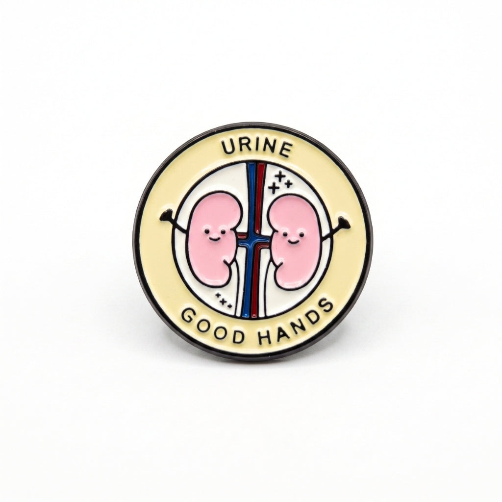 Urine Good Hands | Collectible Pin