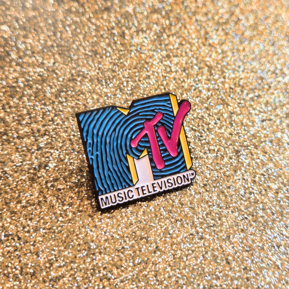 Vintage 90s MTV Logo | Collectible Pin