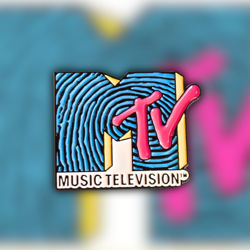 Vintage 90s MTV Logo | Collectible Pin