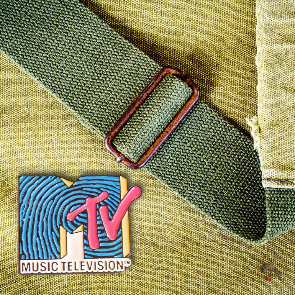 Vintage 90s MTV Logo | Collectible Pin