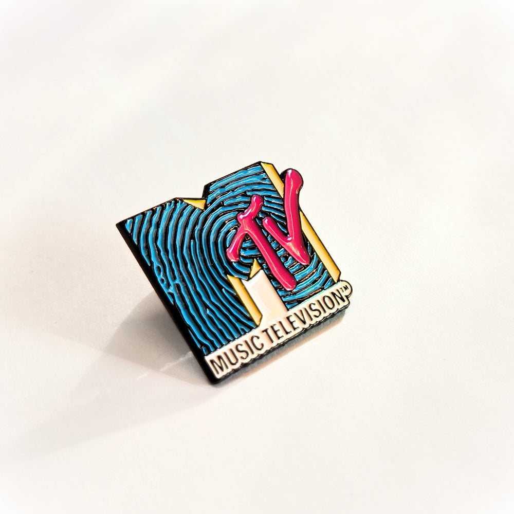 Vintage 90s MTV Logo | Collectible Pin