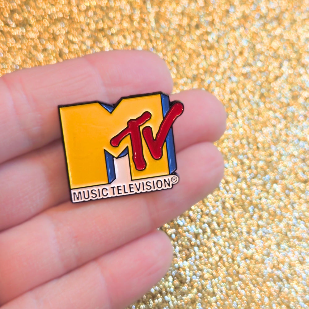 Vintage MTV Logo | Collectible Pin