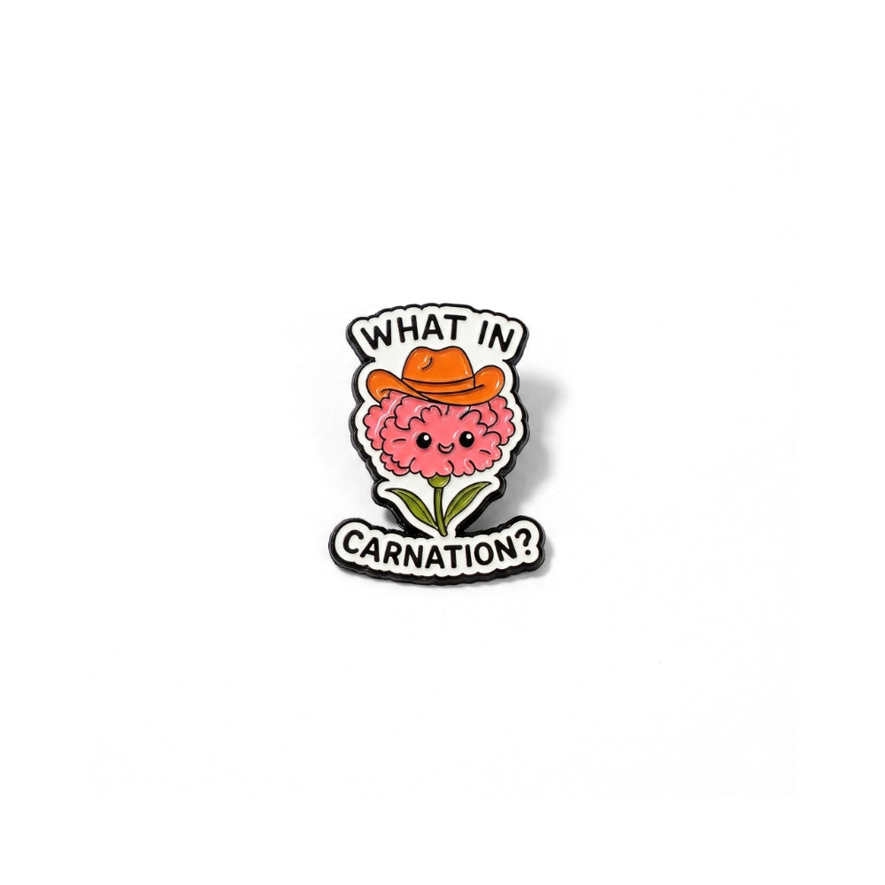 What In Carnation? | Collectible Pin