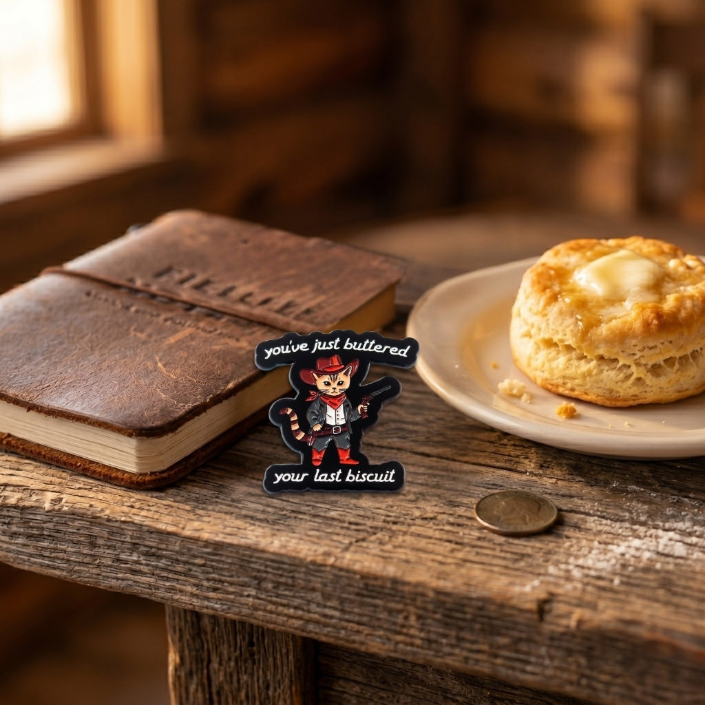 You've Just Buttered Your Last Biscuit | Collectible Pin