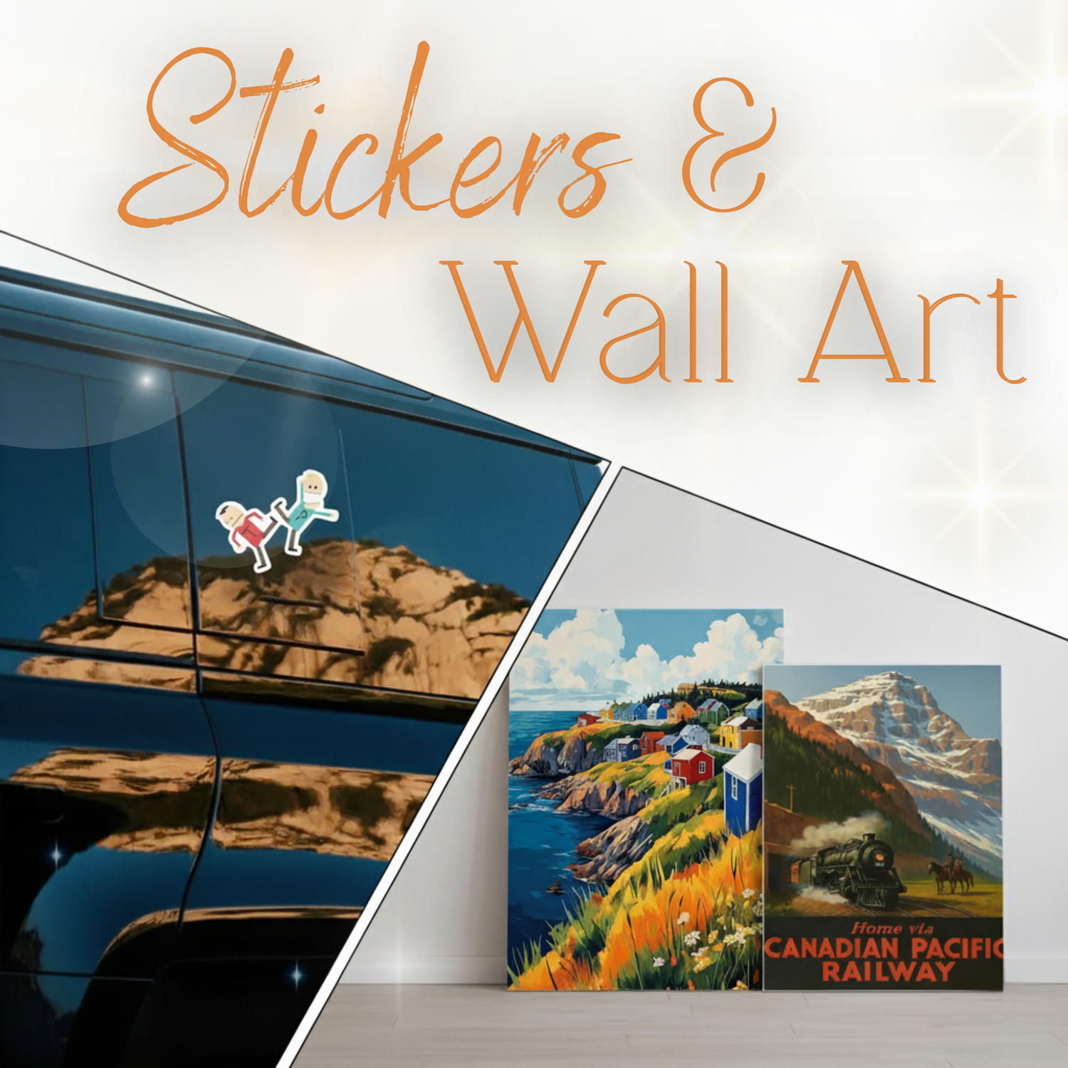 Stickers & Wall Art