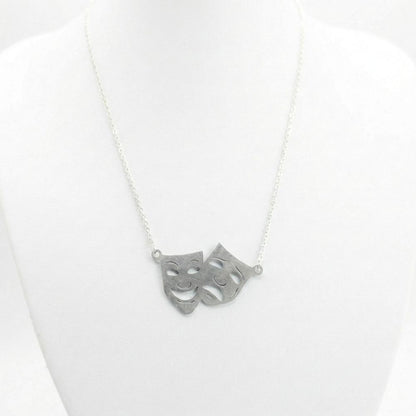 Comedy and Tragedy Pendant