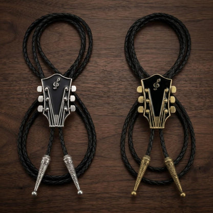 Guitar Headstock Bolo Tie | Necktie