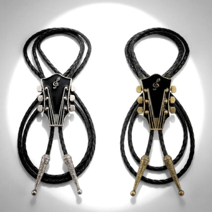 Guitar Headstock Bolo Tie | Necktie