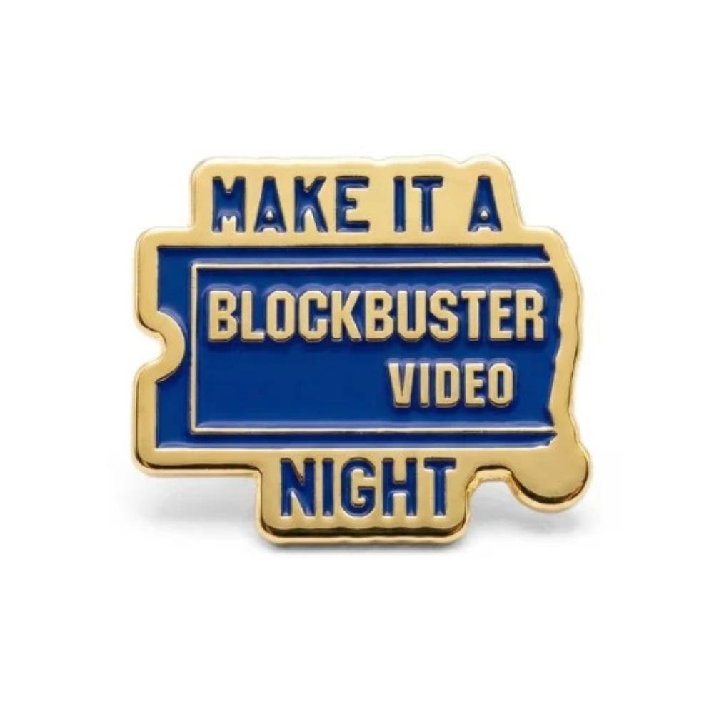 Make It a Blockbuster Video Night | Collectible Pin