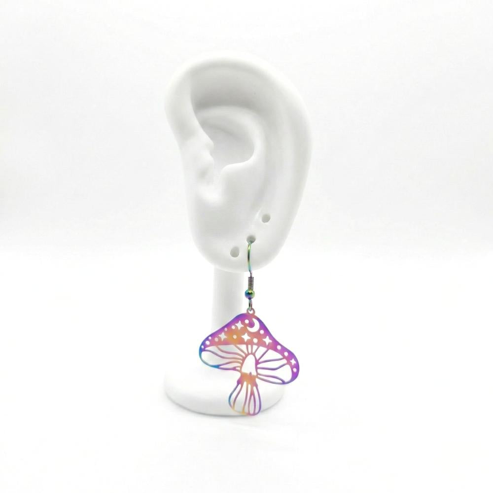 Champignons psychédéliques | Boucles d'oreilles