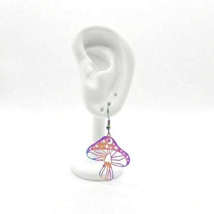 Champignons psychédéliques | Boucles d'oreilles