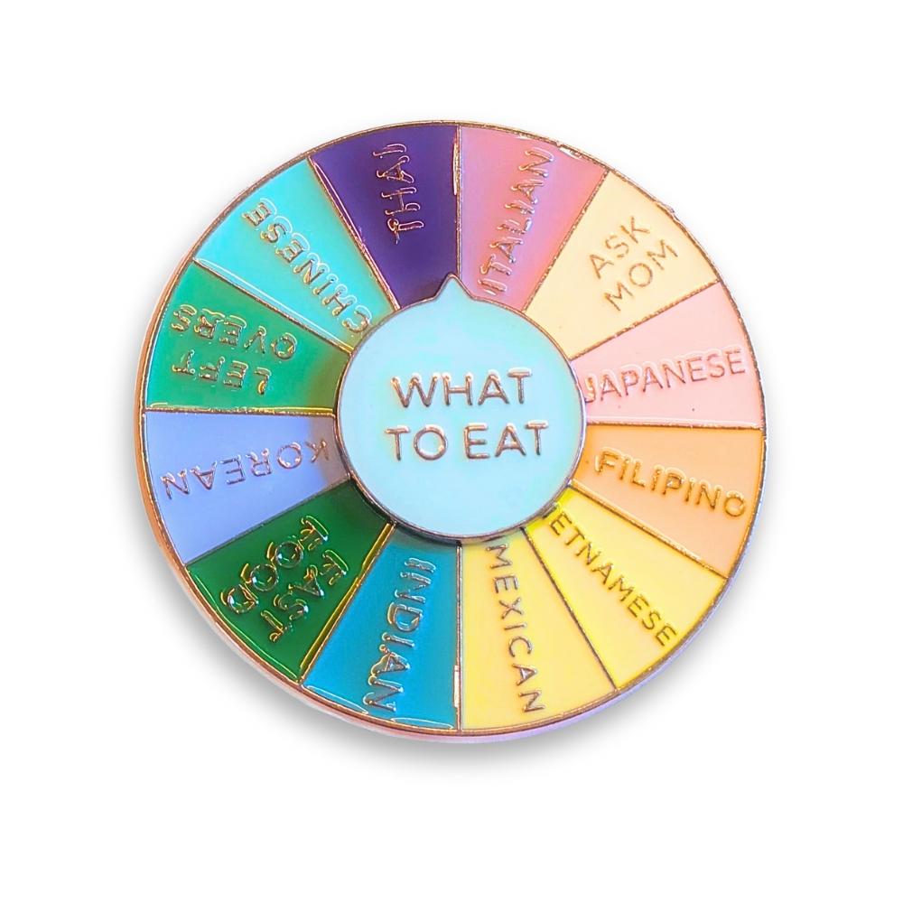 What To Eat (Decision-Making Wheel) | Collectible Pin