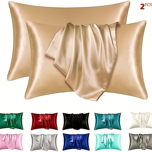 Satin Pillowcase Set (2Pc)
