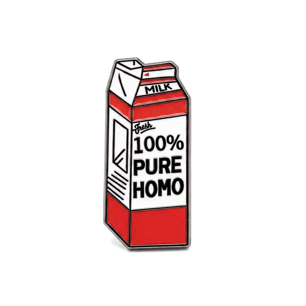 100% Pure Homo [Pride] | Collectible Pin