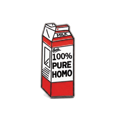 100% Pure Homo [Pride] | Collectible Pin