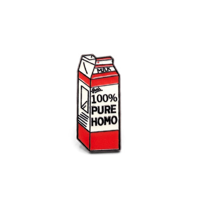 100% Pure Homo [Pride] | Collectible Pin
