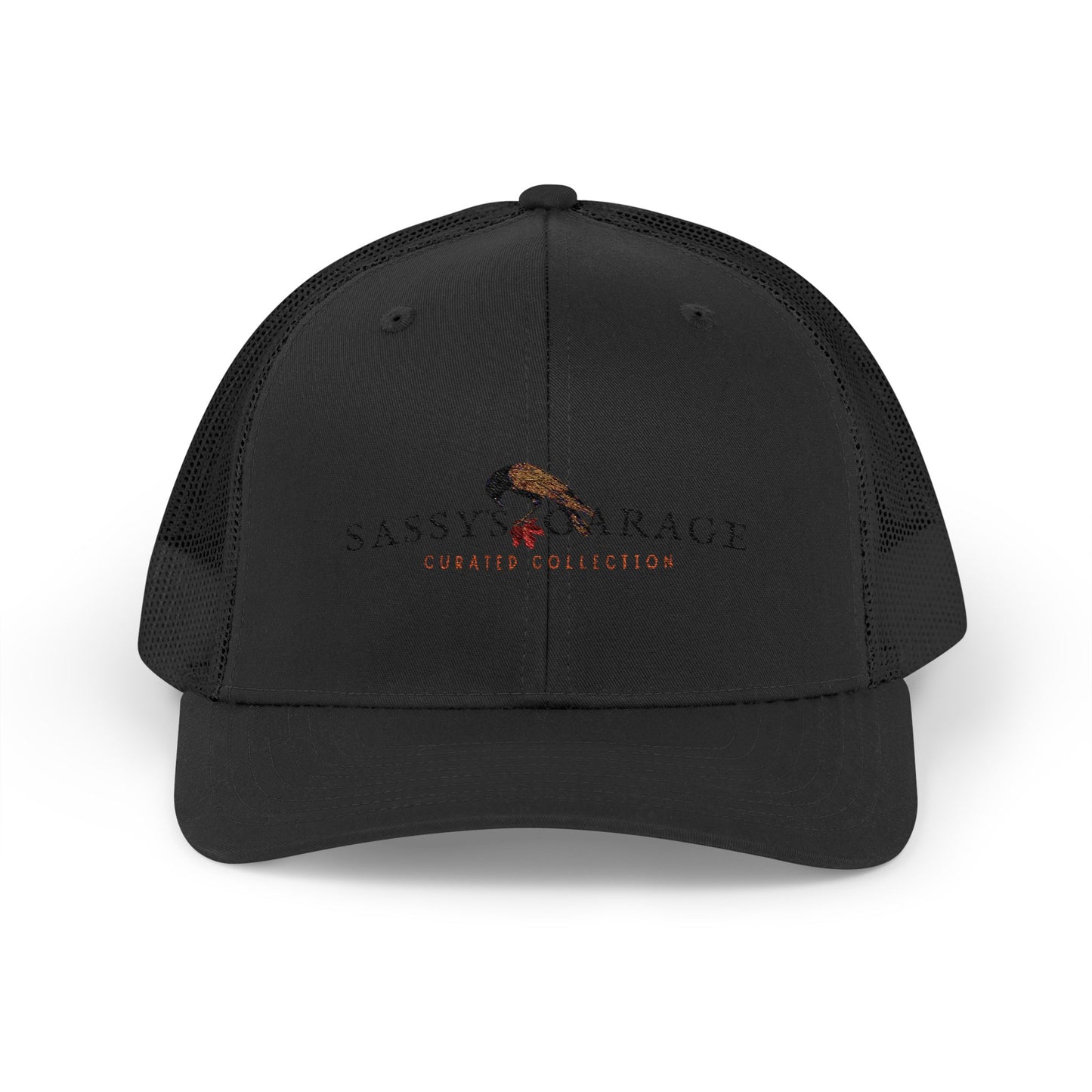 Sassy's Garage Snapback Trucker Cap | Casual Style Hat for Everyday Wear, Outdoor Adventures, Fun Fashion Statement
