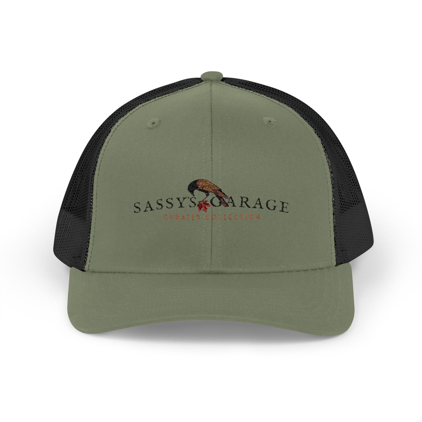 Sassy's Garage Snapback Trucker Cap | Casual Style Hat for Everyday Wear, Outdoor Adventures, Fun Fashion Statement