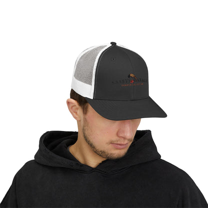 Sassy's Garage Snapback Trucker Cap | Casual Style Hat for Everyday Wear, Outdoor Adventures, Fun Fashion Statement