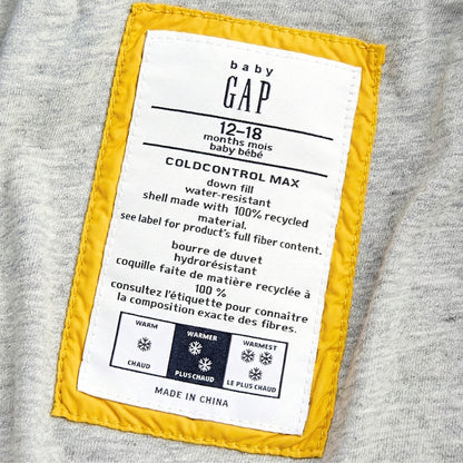 Kids 12-18m ColdControl Lightweight Down-Filled Puffer Jacket | Baby GAP