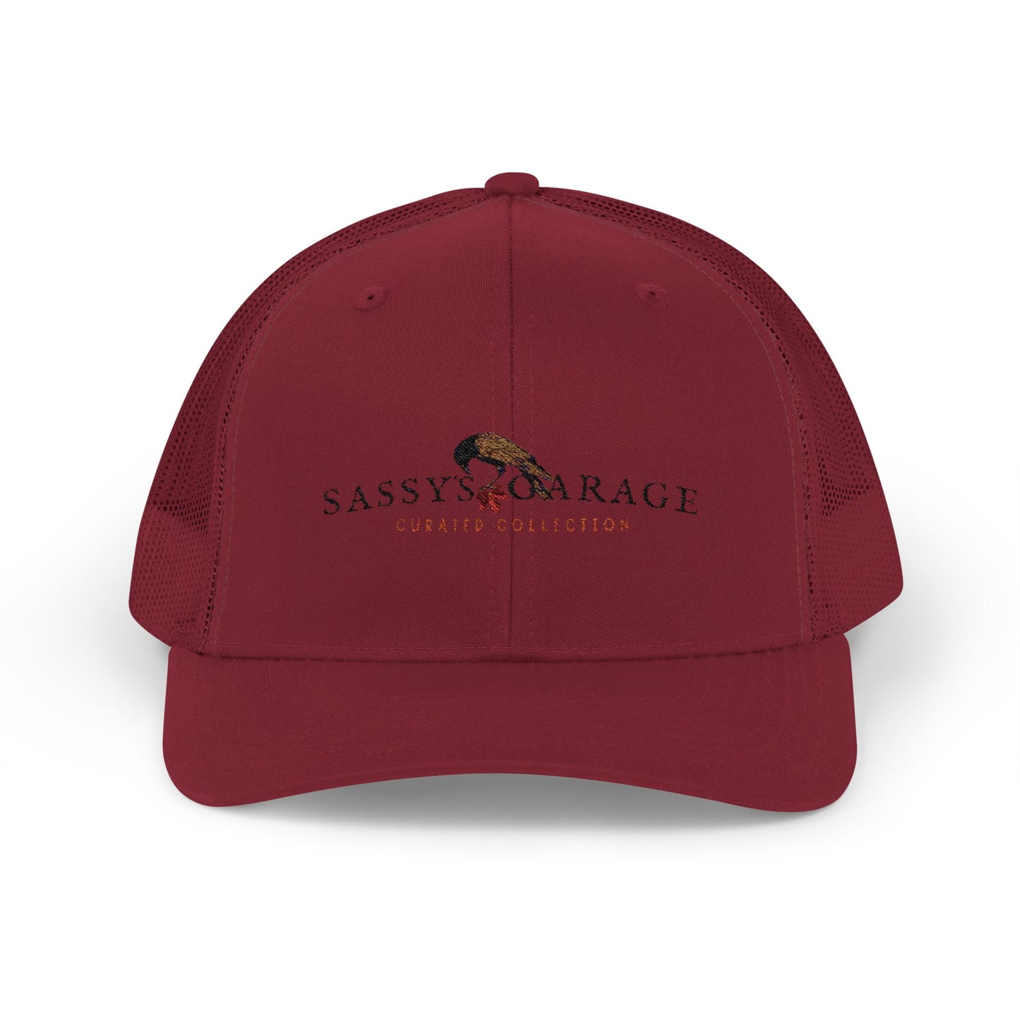 Sassy's Garage Snapback Trucker Cap | Casual Style Hat for Everyday Wear, Outdoor Adventures, Fun Fashion Statement