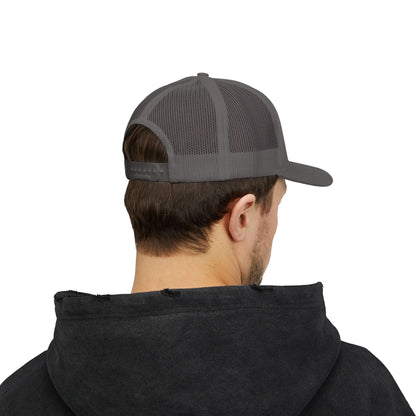 Sassy's Garage Snapback Trucker Cap | Casual Style Hat for Everyday Wear, Outdoor Adventures, Fun Fashion Statement