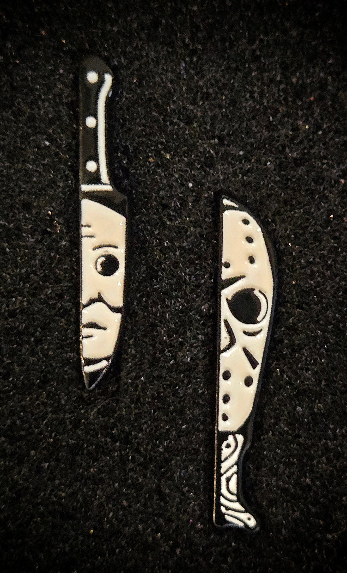 Horror Movie 4-Piece Pin Set