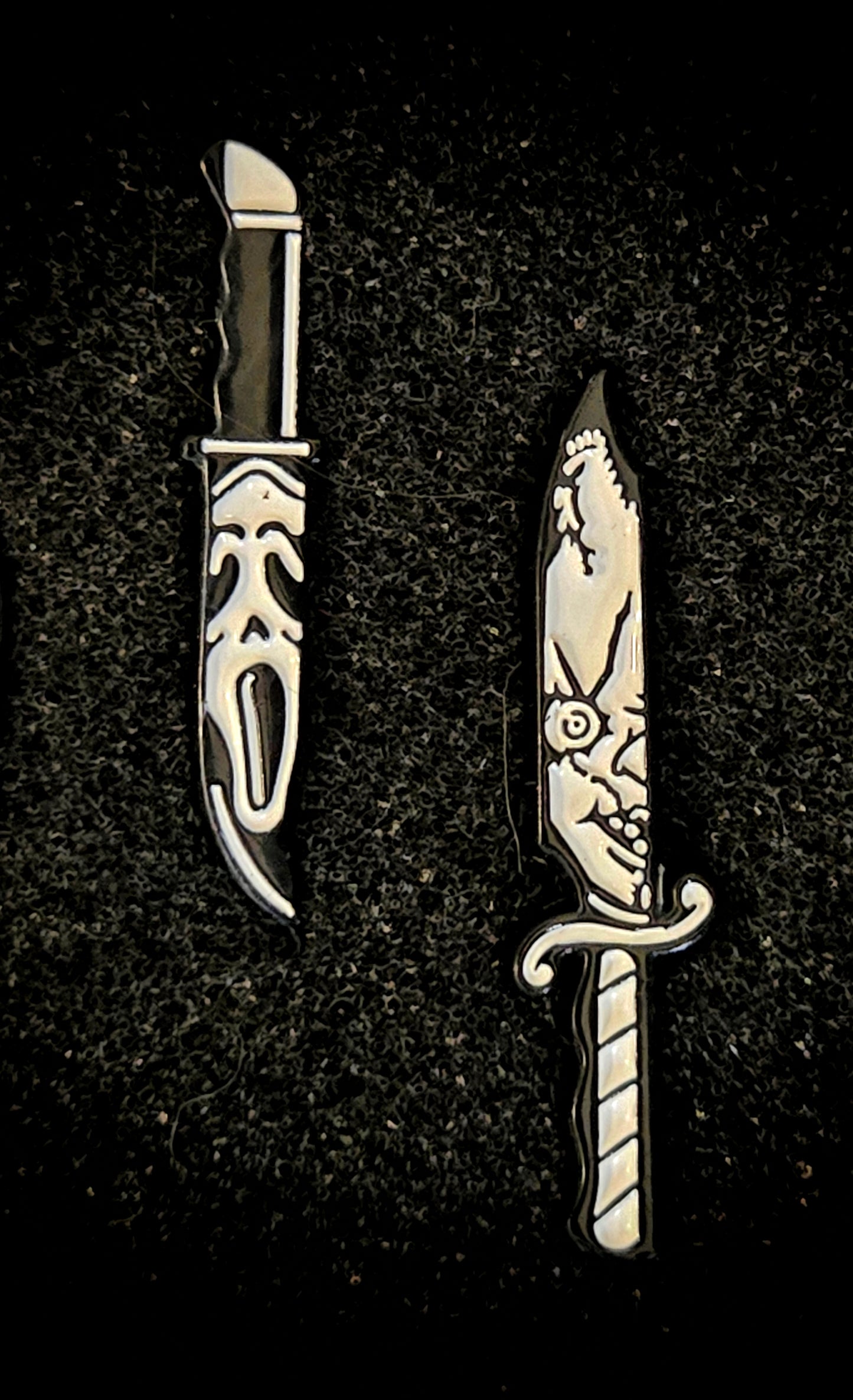 Horror Movie 4-Piece Pin Set