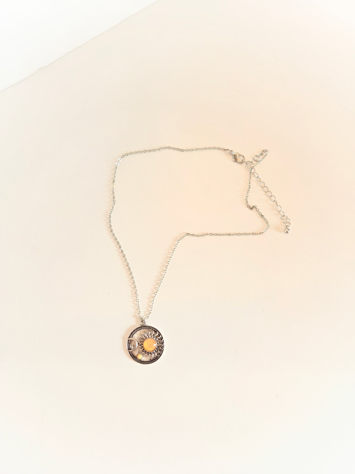 Boho Sun & Moon Necklace