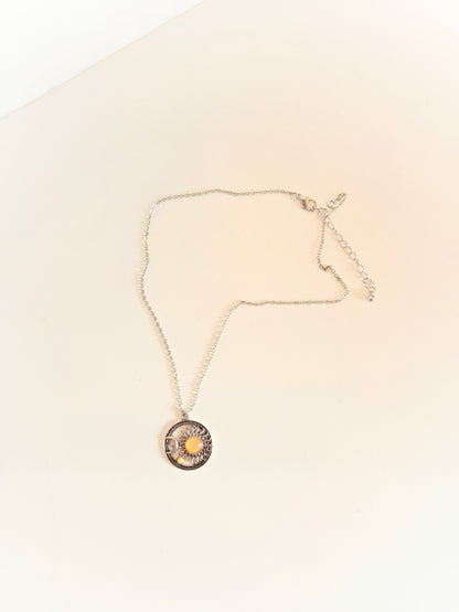 Boho Sun & Moon Necklace