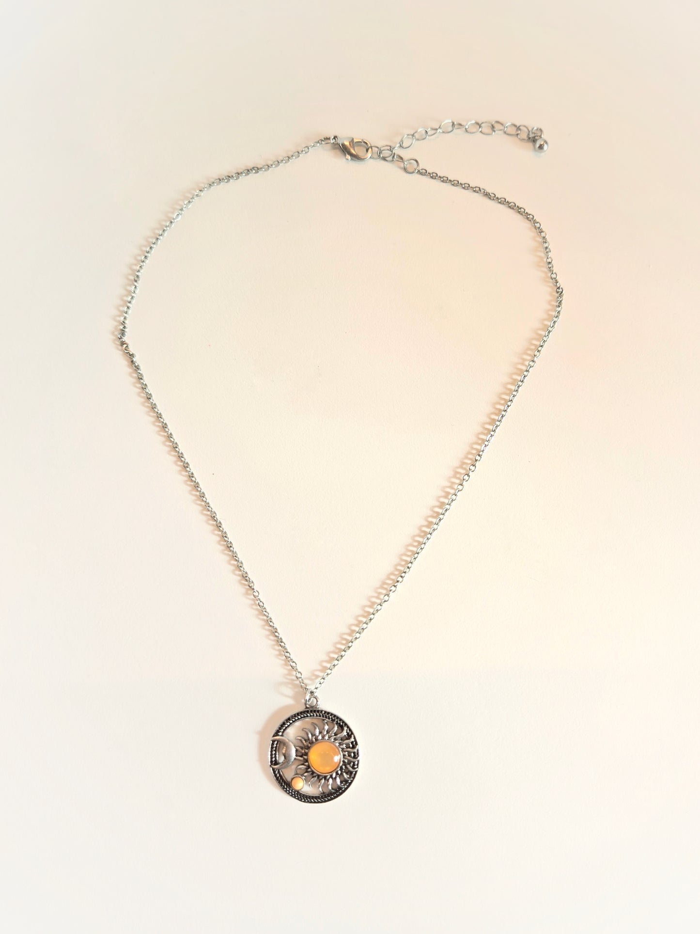 Boho Sun & Moon Necklace