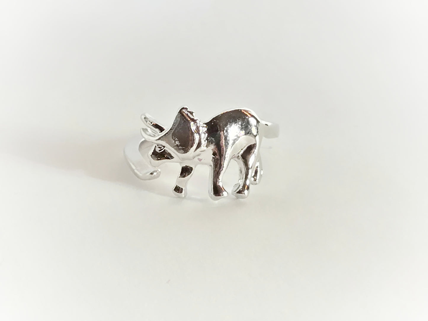 Dinosaur Ring | Triceratops (Size 5/Adjustable)