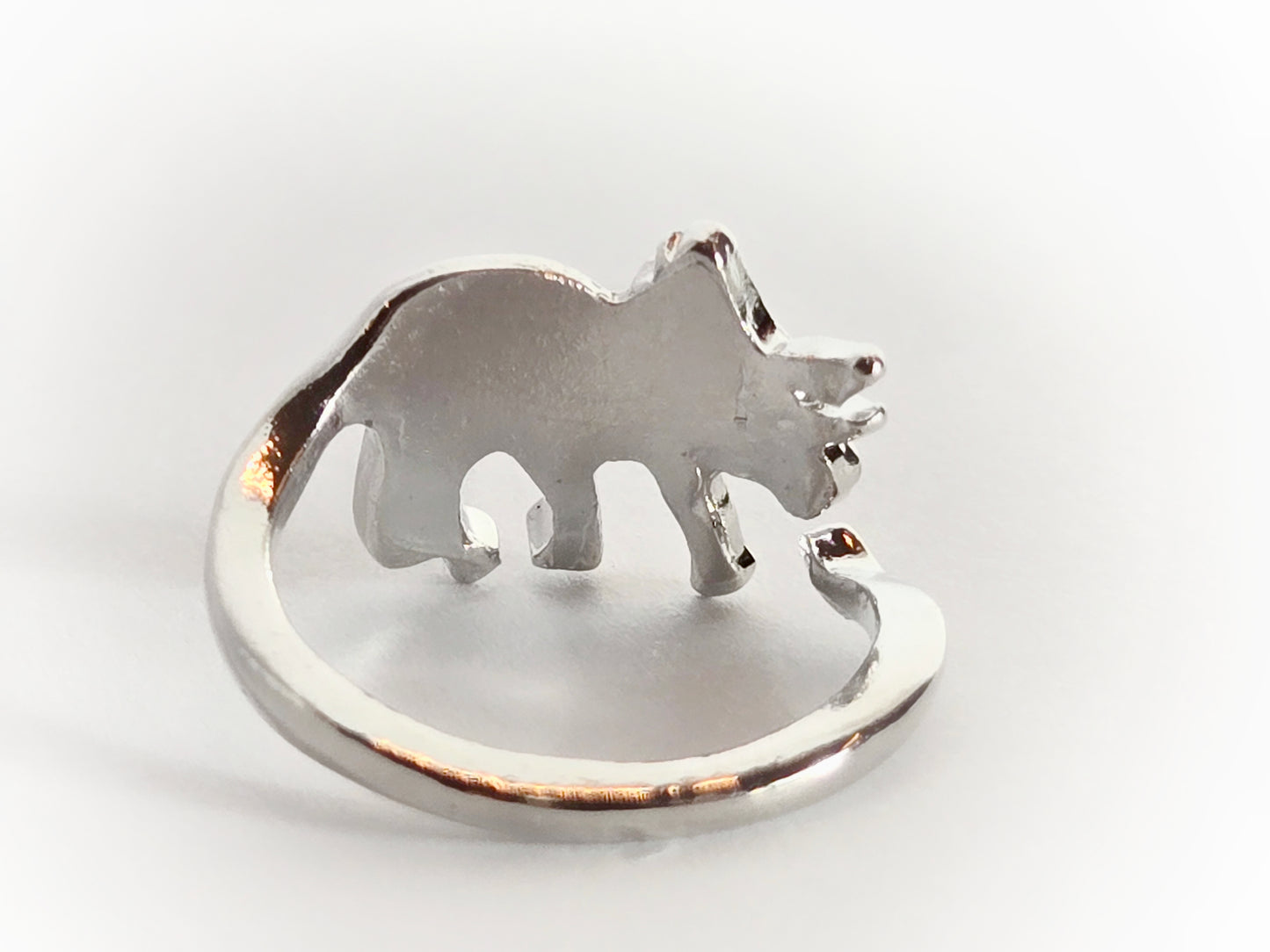 Dinosaur Ring | Triceratops (Size 5/Adjustable)