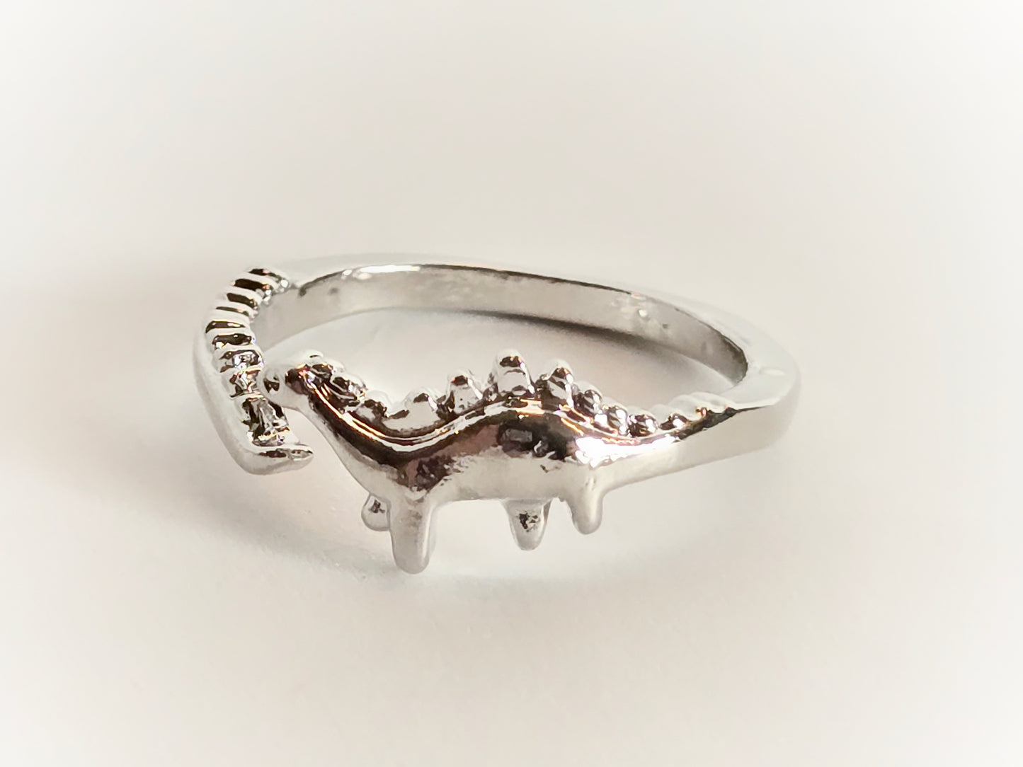 Dinosaur Ring | Stegosaurus (Size 6/Adjustable)