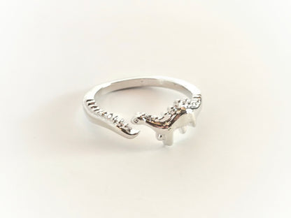 Dinosaur Ring | Stegosaurus (Size 6/Adjustable)