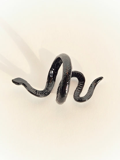 Black Snake Ring