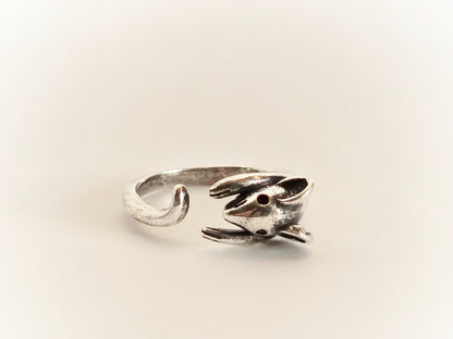 Rat Ring | Size 7 (Adjustable)